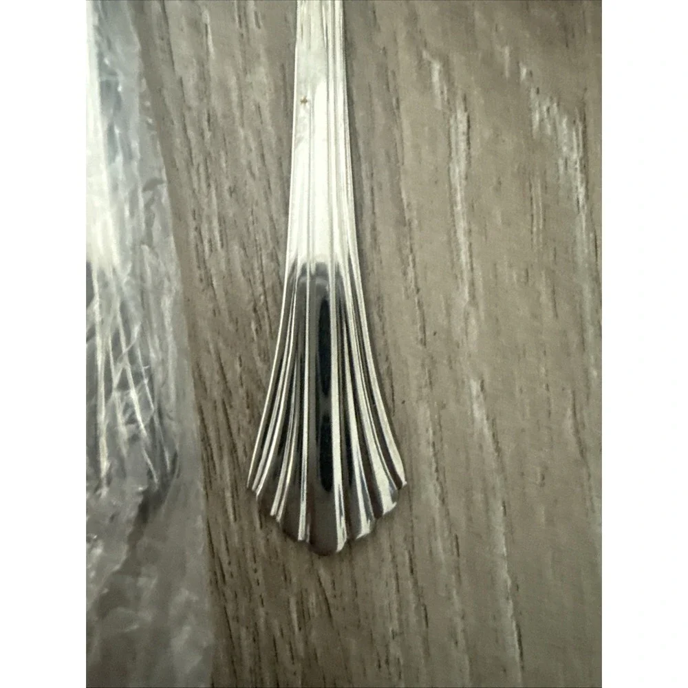 Set of 12 Vintage Cambridge TRACY Stainless Iced Tea Spoons‎ NOS